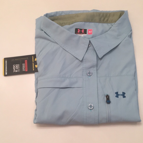 Under Armour Tops - Under Armour UA Fishing All Season Shirt